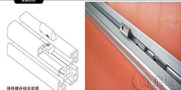 4040工业铝型材装多大的螺母？