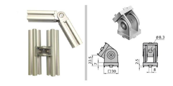 铝型材配件活动铰链的用途你知道多少？