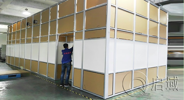 铝塑板围栏防护罩