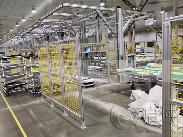 区域铝型材隔断围栏