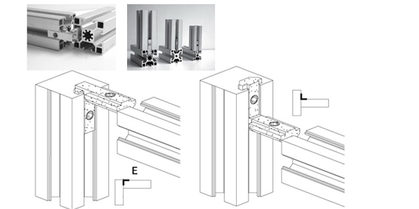 角槽连接件安装图